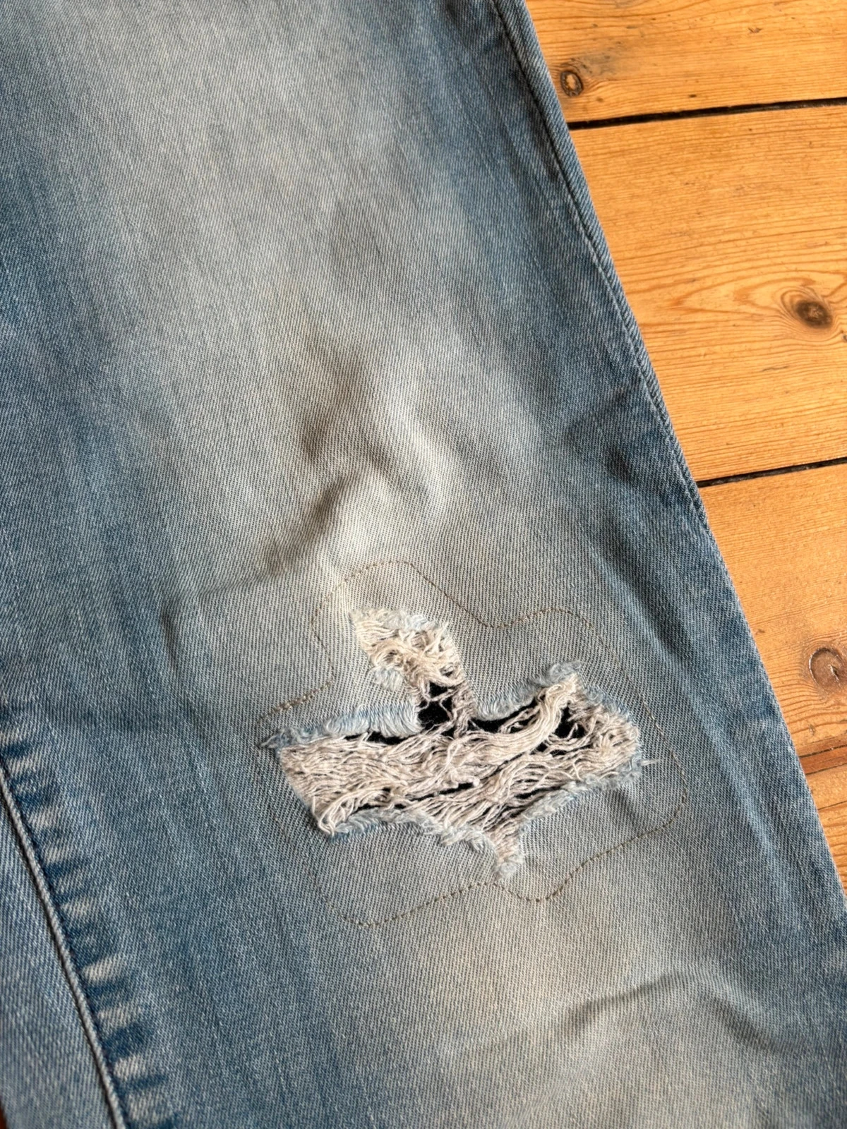 jean com rasgos kaporal tamanho 40 – photo 4